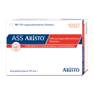 ASS Aristo 100 mg magensaftresistente Tabletten