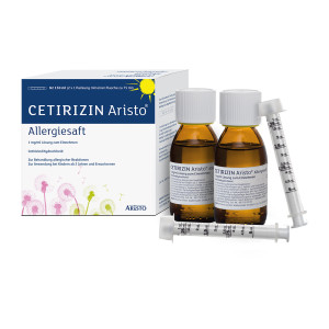 Cetirizin Aristo Allergiesaft 1 mg/ml Lösung zum Einnehmen