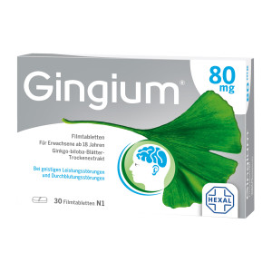 Gingium 80 mg Filmtabletten