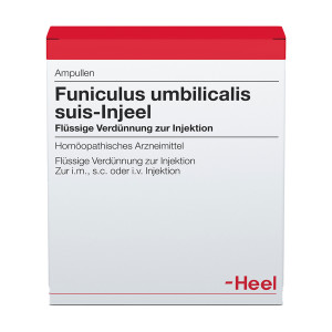 Funiculus umbilicalis suis-Injeel, Verdünnung zur Injektion