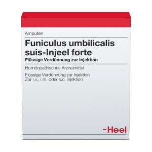 Funiculus umbilicalis suis-Injeel forte, Verd&uuml;n. zur Injekt.