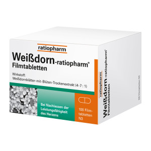 Weißdorn-ratiopharm Filmtabletten