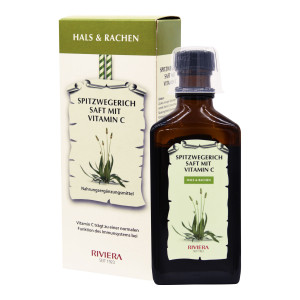 Riviera Spitzwegerich Saft mit Vitamin C