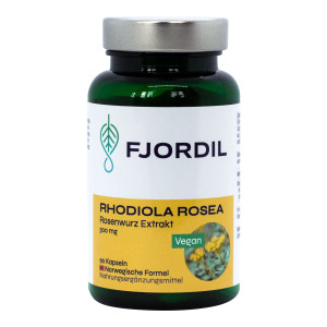 Fjordil Rhodiola Rosea Kapseln