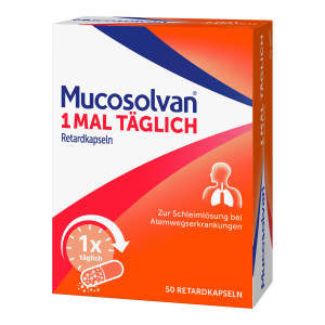 Mucosolvan 1mal täglich Retardkapseln