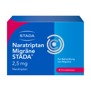 Naratriptan Migräne Stada 2,5 mg Filmtabletten