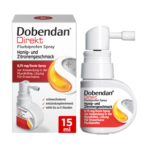 Dobendan Direkt Flurbiprofen Spray Honig & Zitrone