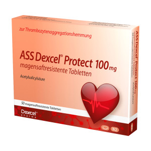 ASS Dexcel Protect 100 mg magensaftres. Tabletten