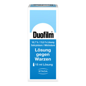 Duofilm Lösung gegen Warzen