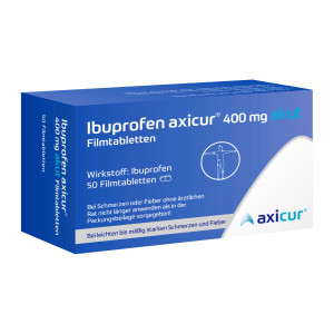 Ibuprofen axicur 400 mg akut Filmtabletten