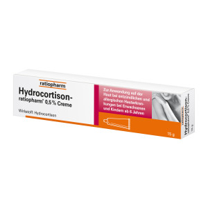 Hydrocortison ratiopharm 0,5%, Creme