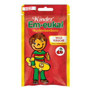 Kinder Em-eukal Wildkirsche Hustenbonbons