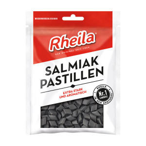 Rheila Salmiak Pastillen mit Zucker