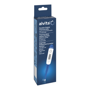 Alvita Digitales Fieberthermometer Flexibel