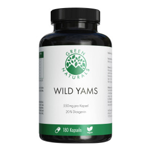 GREEN NATURALS Wild Yam hochdosierte vegane Kapseln