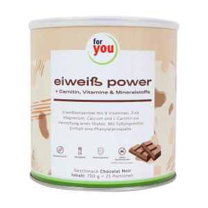 For you eiweiß power Chocolat Noir