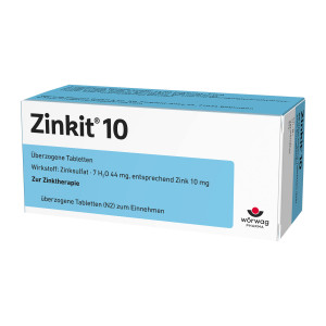 Zinkit 10 überzogene Tabletten