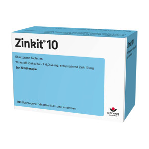 Zinkit 10 überzogene Tabletten