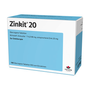 Zinkit 20 überzogene Tabletten