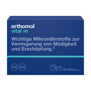 Orthomol Vital M 15 Granulat/Kapseln Kombipackung