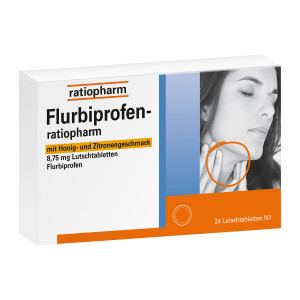 Flurbiprofen-ratiopharm Lutschtabletten Honig-Zitrone