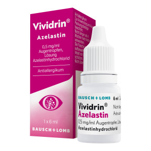 Vividrin Azelastin 0,5 mg/ml Augentropfen