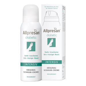 Allpresan diabetic Intensiv Schaum-Creme