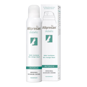 Allpresan diabetic Intensiv Schaum-Creme