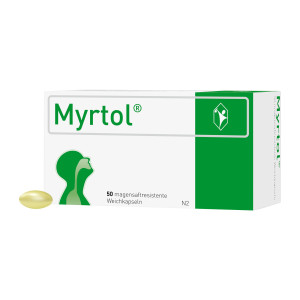 Myrtol pflanzliche Schleimlöser für Kinder ab 6 Jahren