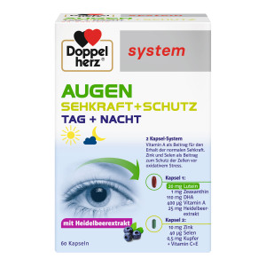 Doppelherz system Augen Sehkraft+Schutz Kapseln