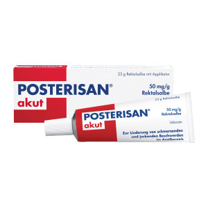 Posterisan akut 50 mg/g Rektalsalbe