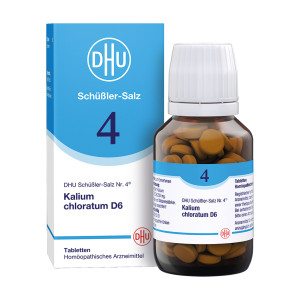 DHU Sch&uuml;&szlig;ler-Salz Nr. 4 Kalium chloratum D6 Tabletten