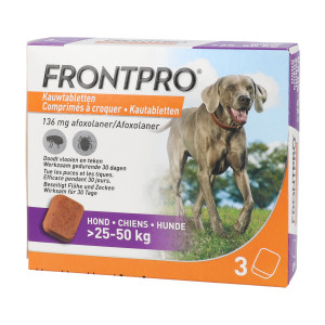 Frontpro 136 mg Kautabletten für Hunde L