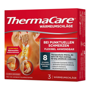 ThermaCare Wärmeauflagen bei punktuellen Schmerzen