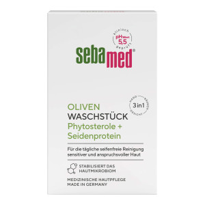 Sebamed Seifenfreies Waschstück Olive