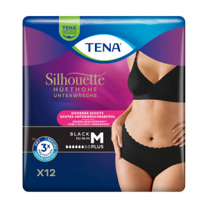 Tena Silhouette Plus Black Inkontinenz Pants M