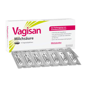 Vagisan Milchsäure Vaginalzäpfchen