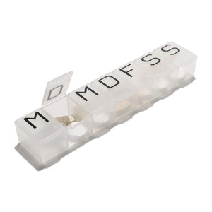 Bort EasyLife 7-Tage-Tablettenbox weiß