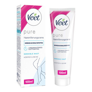 Veet Haarentfernungs-Creme für sensible Haut
