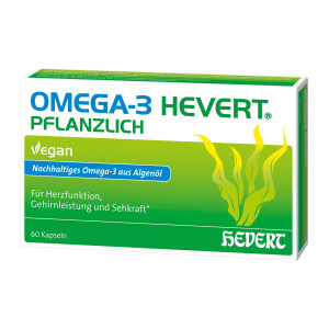 Omega-3 Hevert pflanzliche Weichkapseln