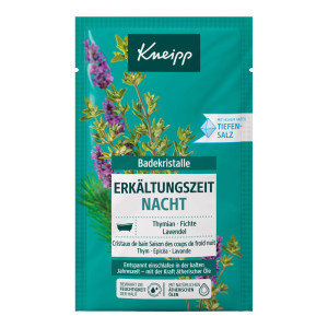 Kneipp Badekristalle Erkältungszeit Nacht