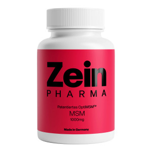 ZeinPharma MSM mit patentiertem OptiMSM 1000mg Kapseln