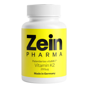 ZeinPharma Vitamin K2 mit patentiertem vitaMK7 200µg Kapseln