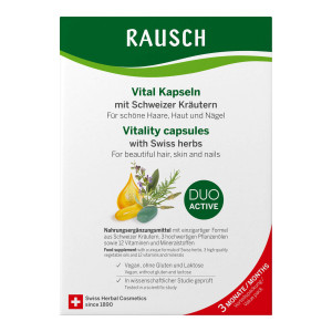 Rausch Vital Kapseln mit Schweizer Kräutern