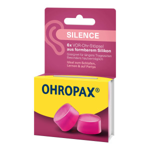 Ohropax Silence Silikon Vor-Ohr Stöpsel