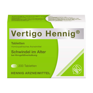 Vertigo Hennig Tabletten