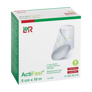 ActiFast Schlauchverband 5 cm x 10 m grün