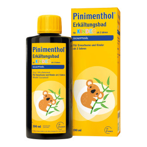 Pinimenthol Erkältungsbad für Kinder ab 2 Jahren