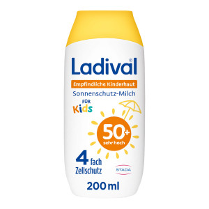 Ladival Empfindliche Kinderhaut Sonnenschutz-Milch LSF50+