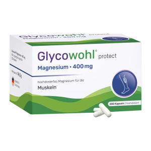 Glycowohl Magnesium 400 mg hochdosiert vegan